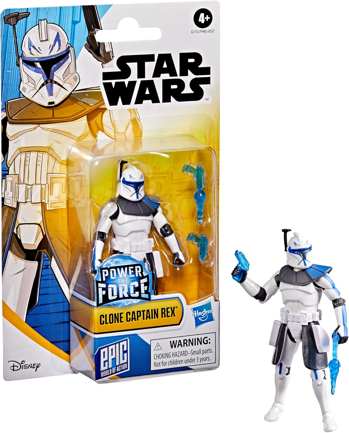 Thumbnail 1 de Capitaine Rex — Figurine Star Wars Epic World of Action, 10 cm avec accessoires