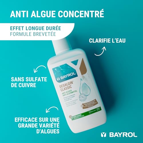 Thumbnail 2 de BAYROL Desalgin Classic 6 L – Anti Algue Piscine sans Sulfate de Cuivre