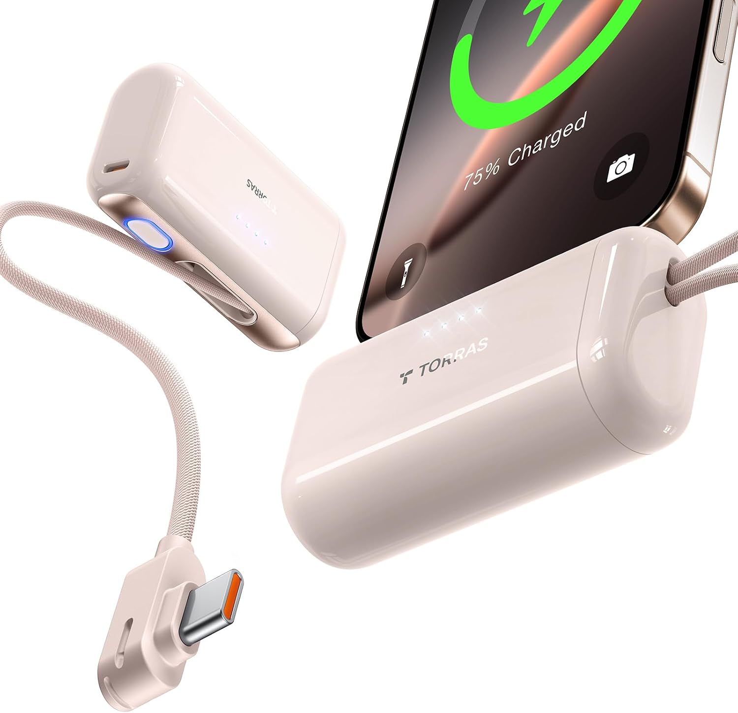 Detalle de TORRAS Portable Charger 5,000mAh