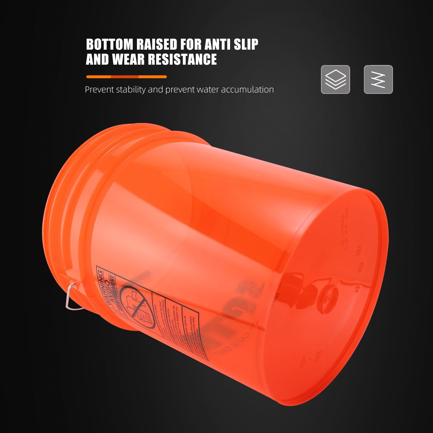 Detalle 2 de SPTA 33-Piece Car Wash Bucket Set (20L Scratch-Free Detailing Bucket)