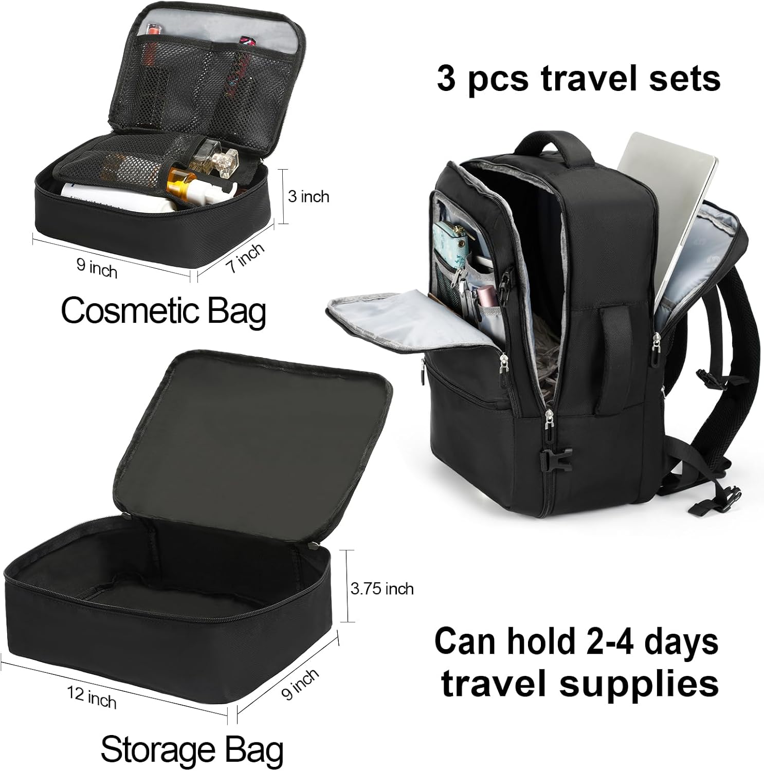 Detalle 2 de SHRRADOO Travel Backpack 40L