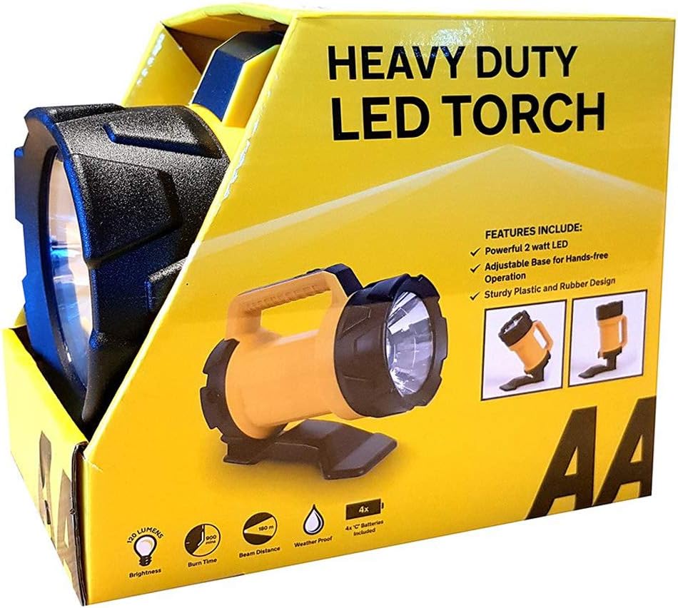 Thumbnail 1 de AA Heavy Duty LED Torch AA3881 with adjustable base and up to 180 m beam distance