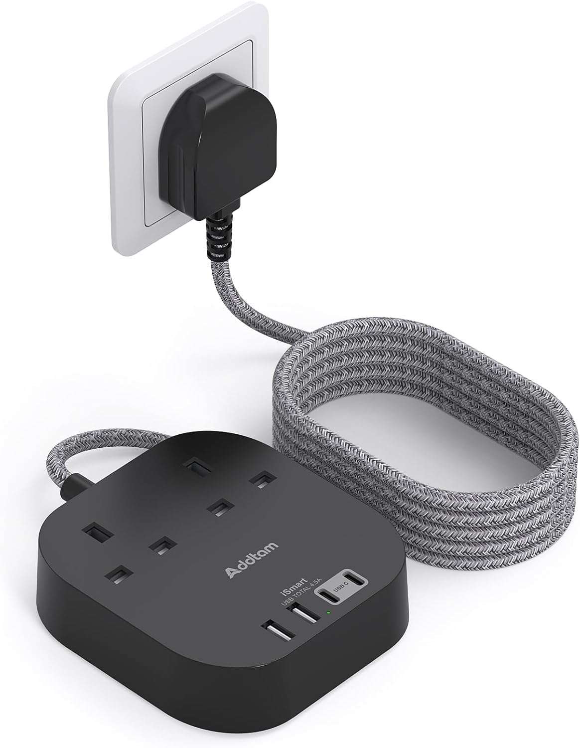 Thumbnail 4 de Extension Lead 4‑Port USB-C and USB-A 1.6m 🪫