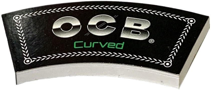 Thumbnail 1 de OCB gebogen filterboekjes, single-wide, geperforeerd en conisch, 20 stuks