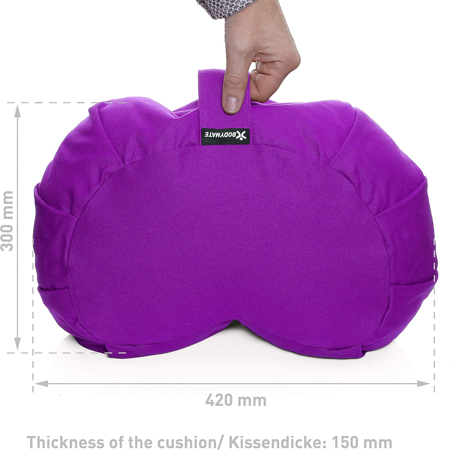 Thumbnail 2 de BODYMATE Cuscino Mezzaluna 42x30x15 cm