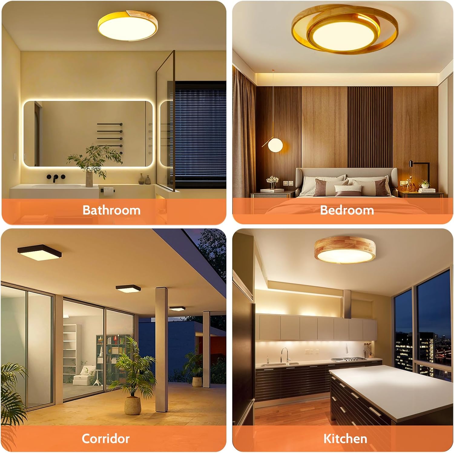 Thumbnail 5 de Akynite 16W 2D Square 2-Pin GR8 Cap Warm White CFL Lamp (3500K) – 230V, 950 lm, Non-Dimmable