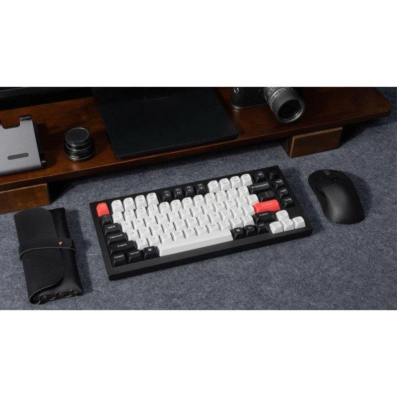 Detalle 2 de Keychron Q1 HE Hall Effect Magnético 75% RGB inalámbrico con knob – rendimiento y precisión para gamers y escritura