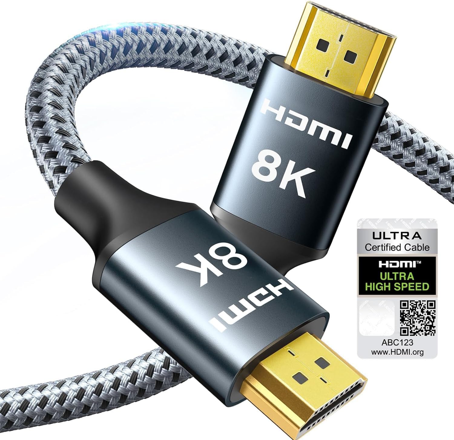 Detalle de ARISKEEN HDMI 2.1 Kabel 1 m für 8K