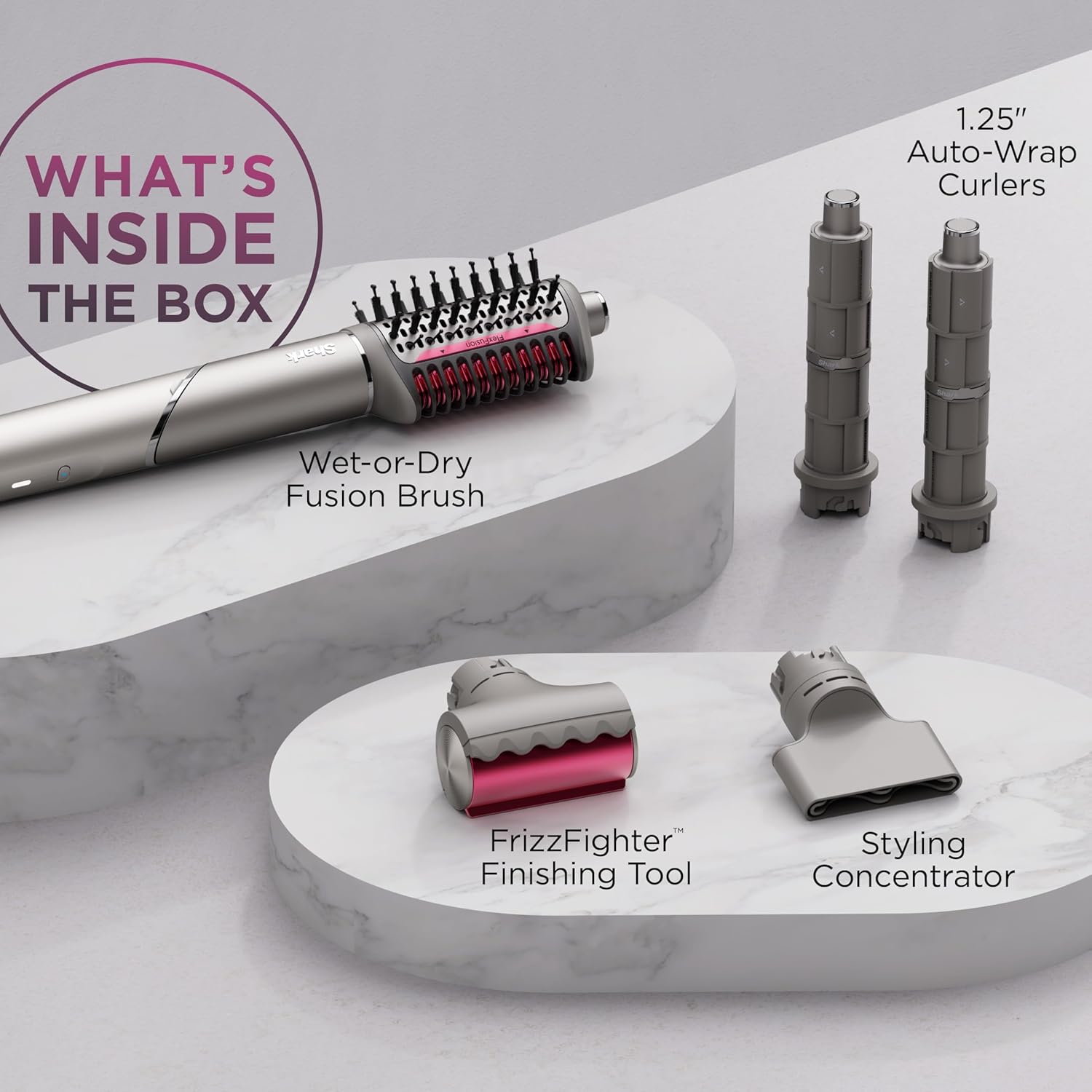 Thumbnail 3 de Shark FlexFusion HD641 Ceramic Hair Dryer with Brush 💇♀
