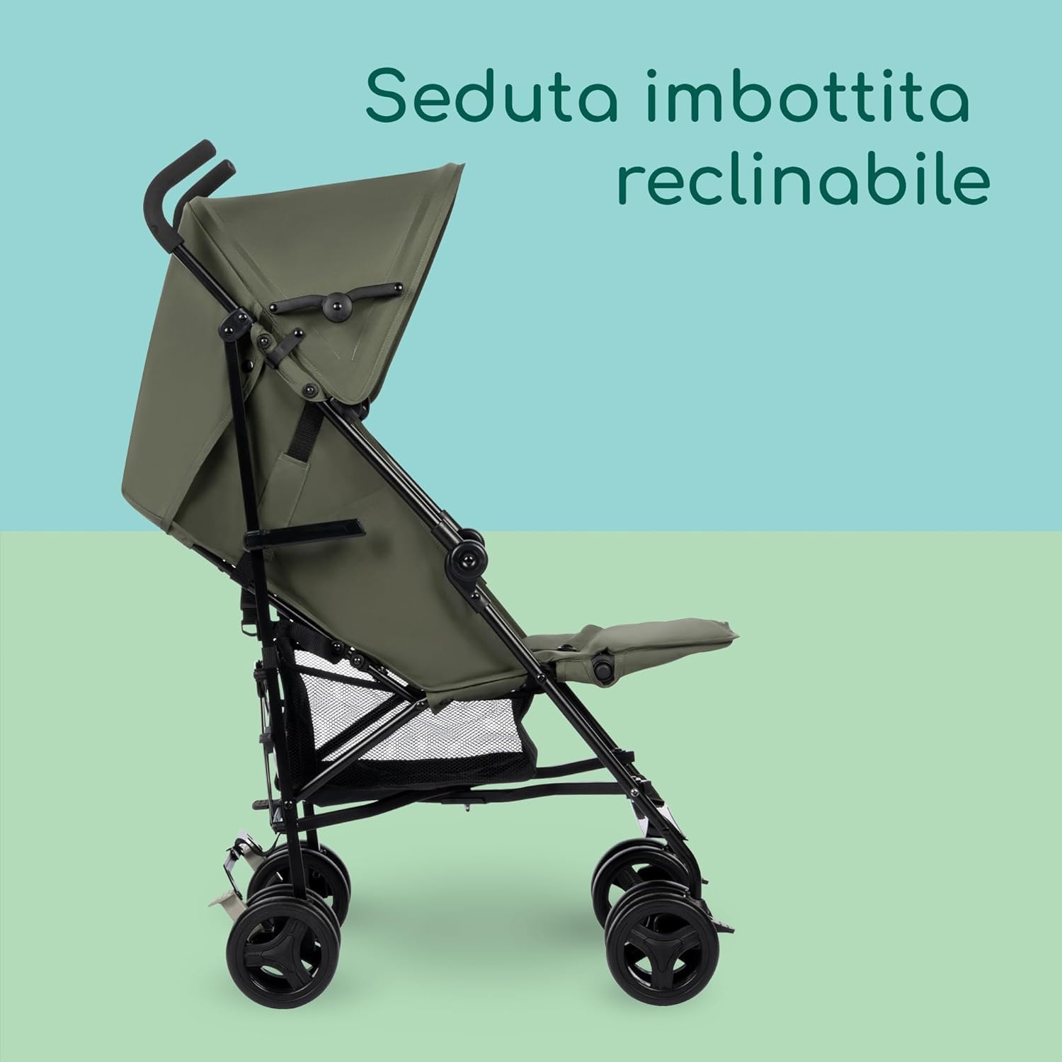 Detalle de Bebeconfort Rainbow passeggino leggero reclinabile 22 kg