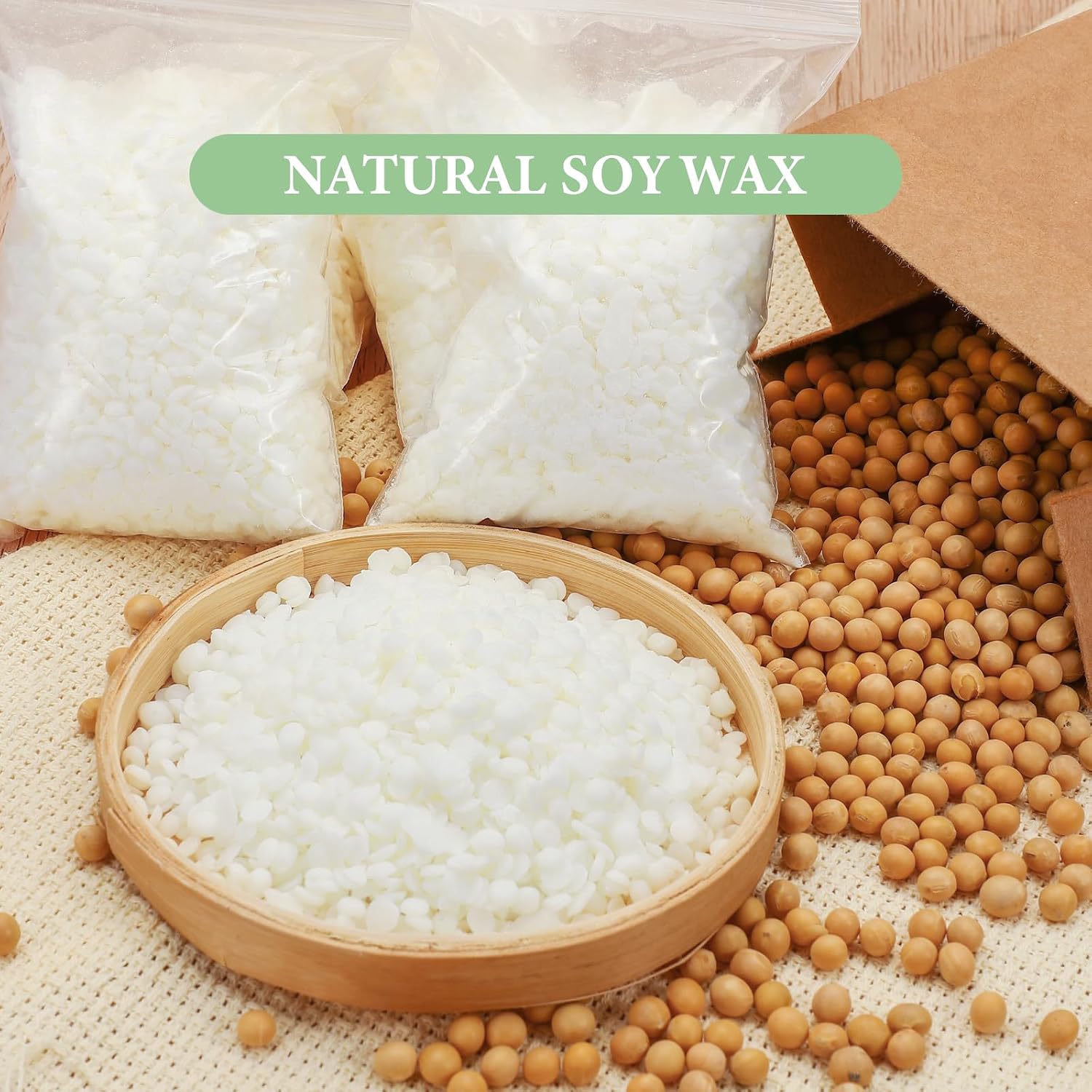 Thumbnail 2 de SAEUYVB Candle Making Kit with Soy Wax