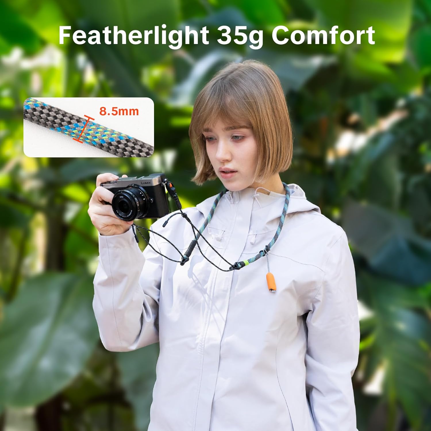 Thumbnail 2 de PGYTECH cinturino slim con sgancio rapido regolabile 820-1360 mm per mirrorless, compatte e smartphone