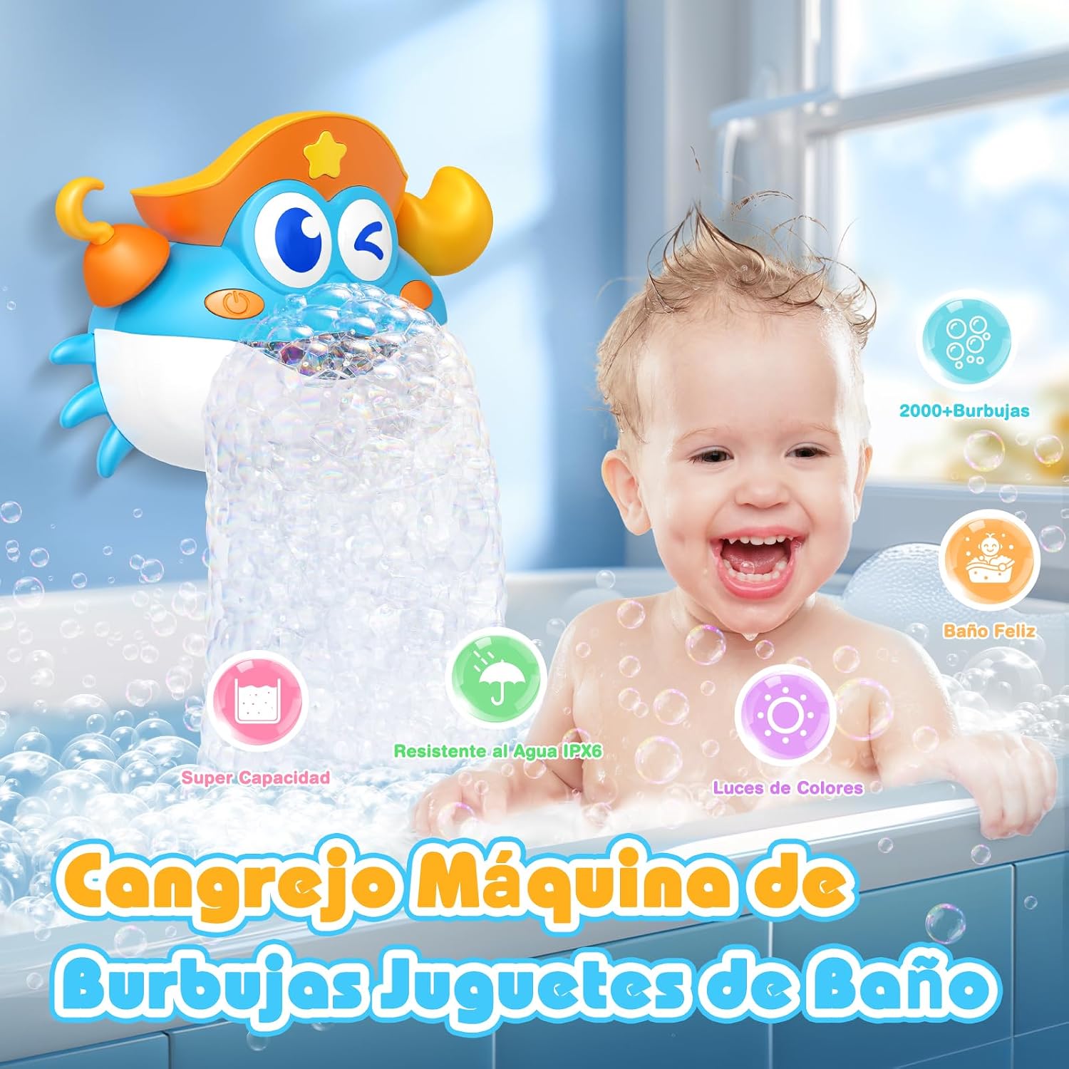 Detalle de iKidiki Máquina de burbujas bañera 230 ml