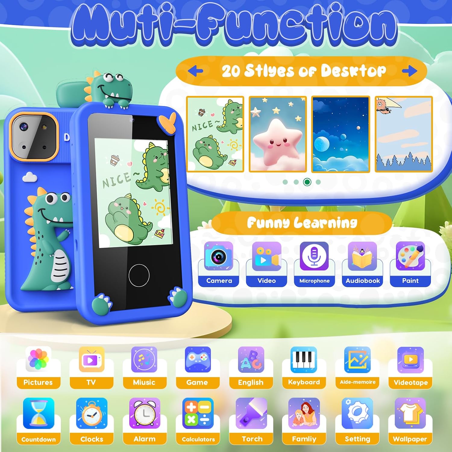 Thumbnail 1 de Luyiilo Kids Smart Phone Toy