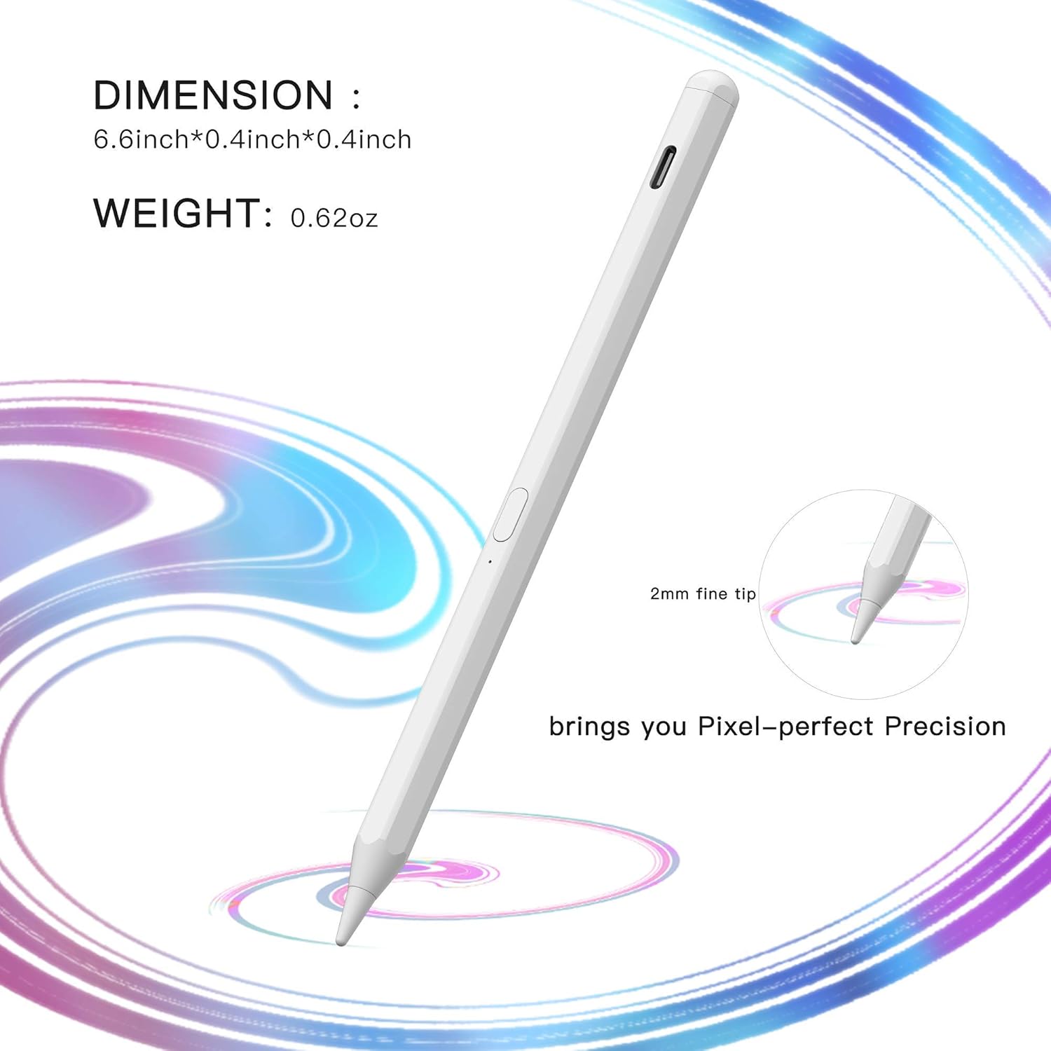 Thumbnail 6 de Lápiz Táctil para Apple iPad con sensibilidad de inclinación