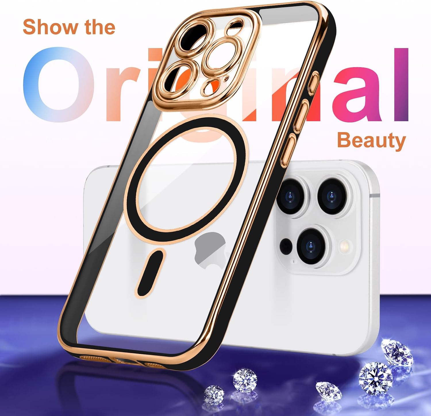 Detalle de LCHULLE Magnetic iPhone 14 Pro Case