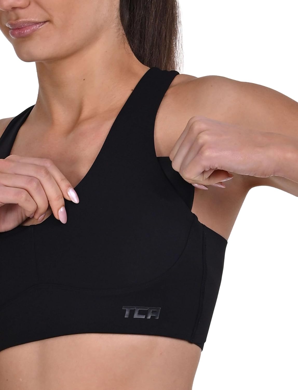 Thumbnail 4 de TCA Reggiseno Sportivo Racerback con Acolchado Rimovibile – Supporto Medio-Alto e Comfort senza Ferretto