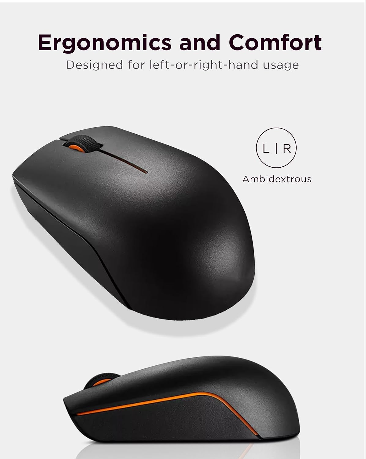 Detalle de Lenovo 300 wireless mouse