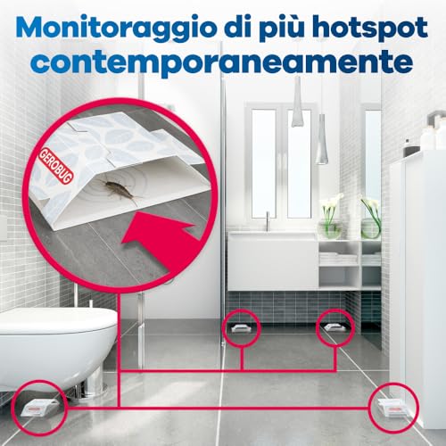 Detalle 1 de Gerobug trappole adesive per pesciolini d’argento da 12 pezzi