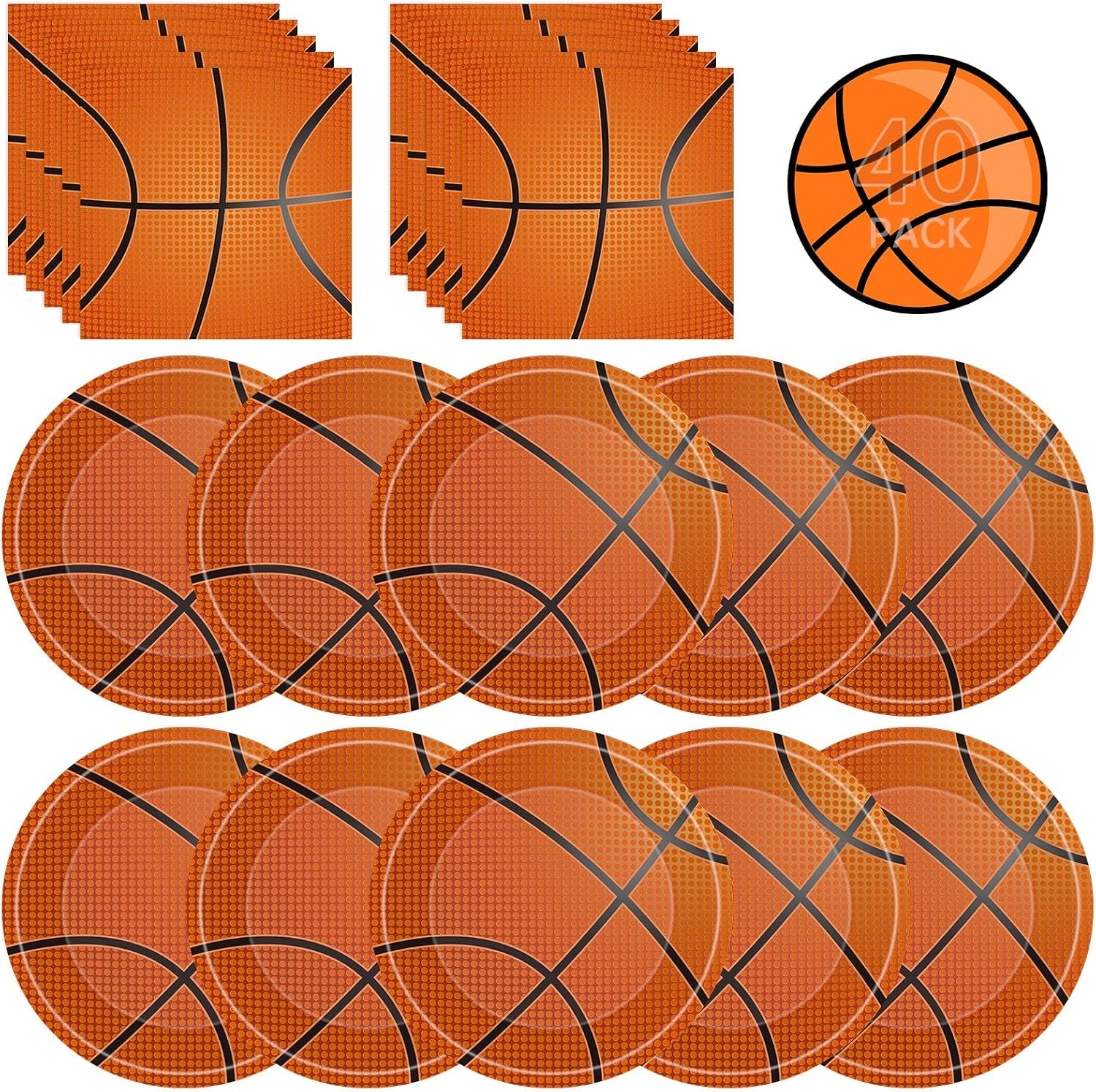 Race Car Party Plates Napkins Set