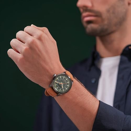 Thumbnail 1 de Timberland Lanigan, reloj de hombre de 44 mm con acabado IP y esfera verde