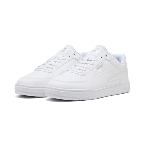 Detalle de PUMA Sneakers Caven III Unisex – White Silver Black Metallic