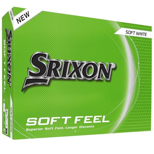 Detalle de Srixon SOFT FEEL_14 Ultra-soft and long distance golf balls – White