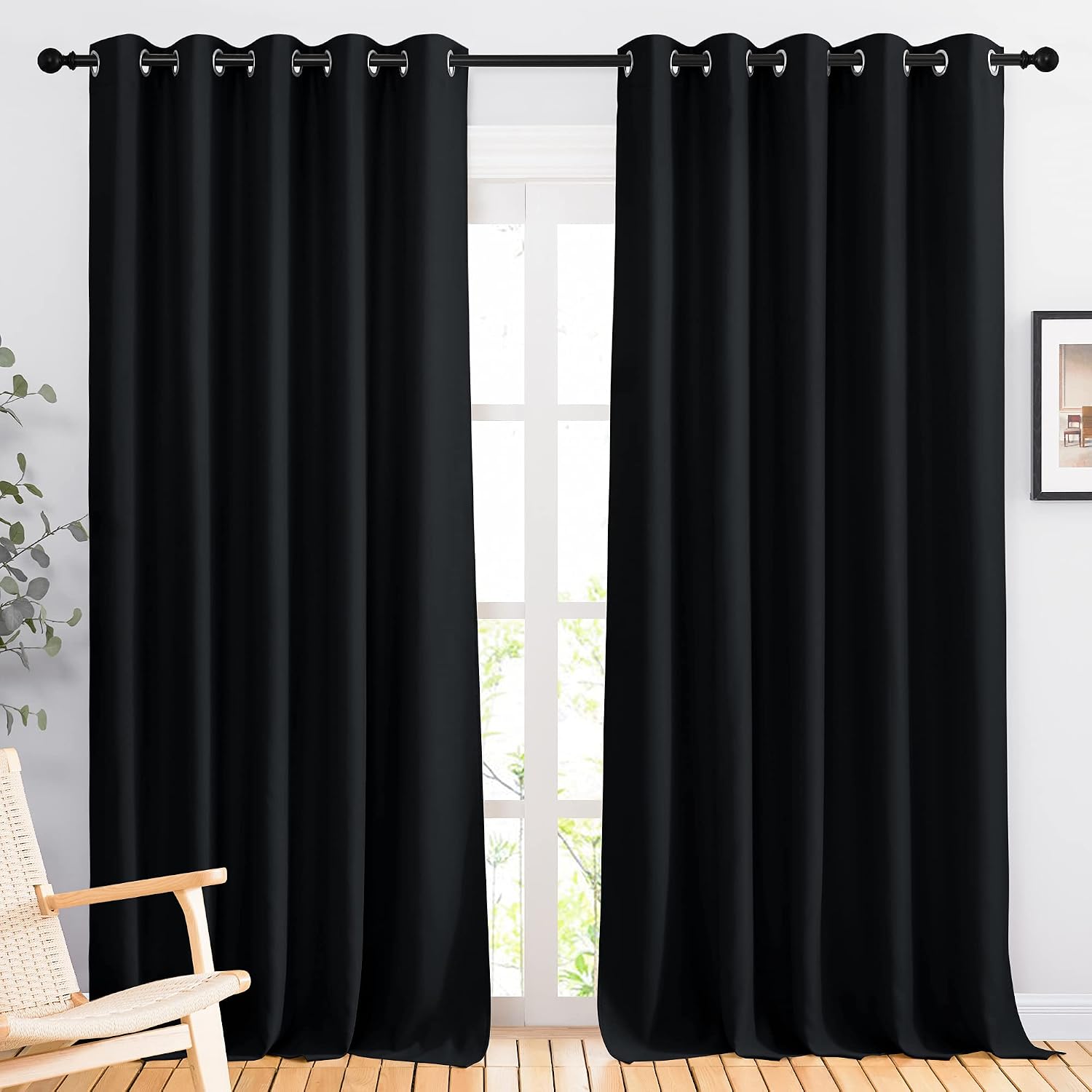 Detalle de NICETOWN Blackout Curtain Panels 66x90