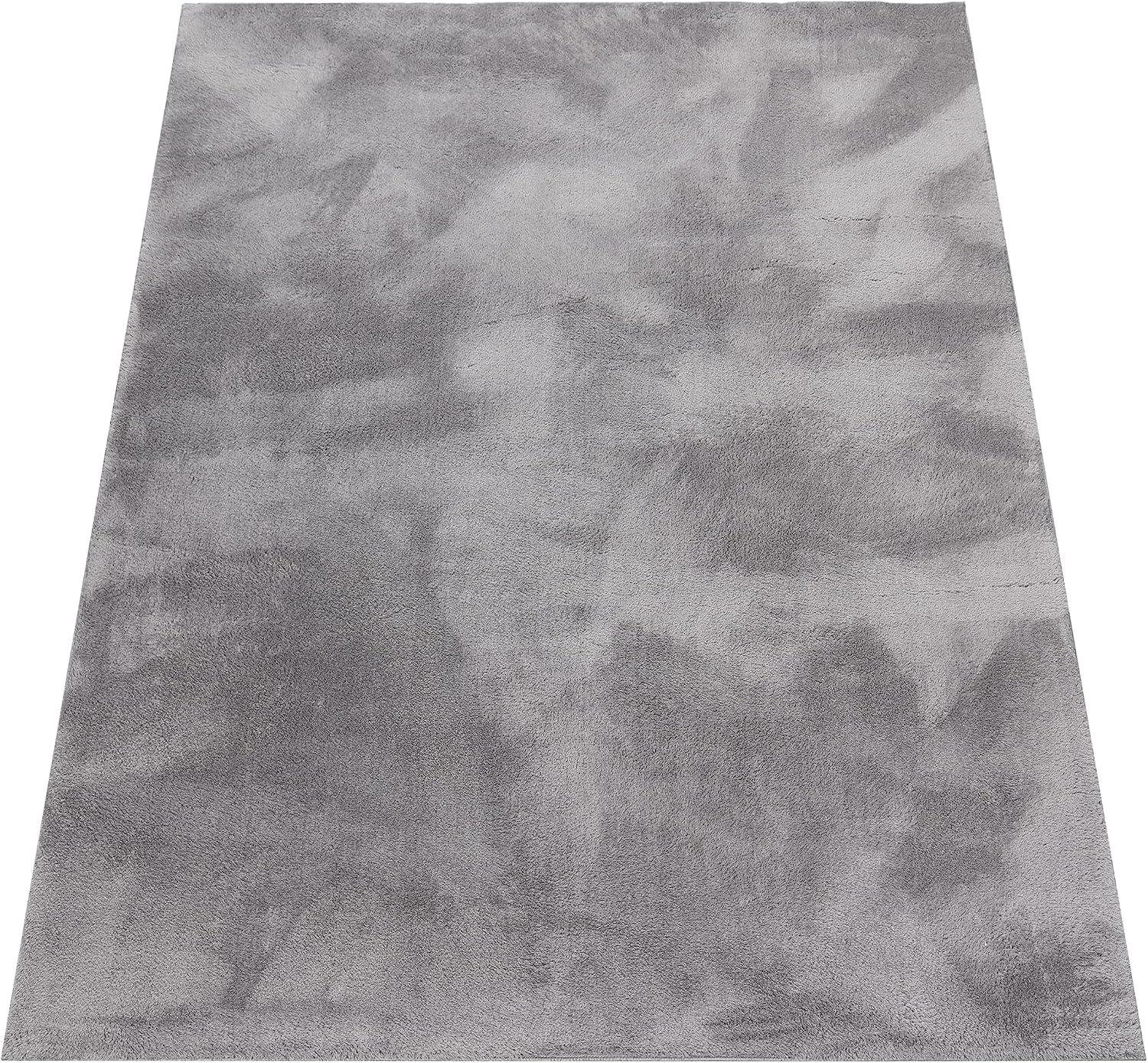 Thumbnail 5 de Paco Home Teppich 160x220 cm Kurzflor grau