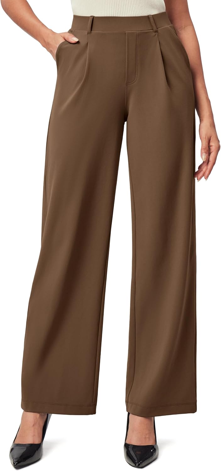 Detalle de IUGA Wide-Leg Dress Pants