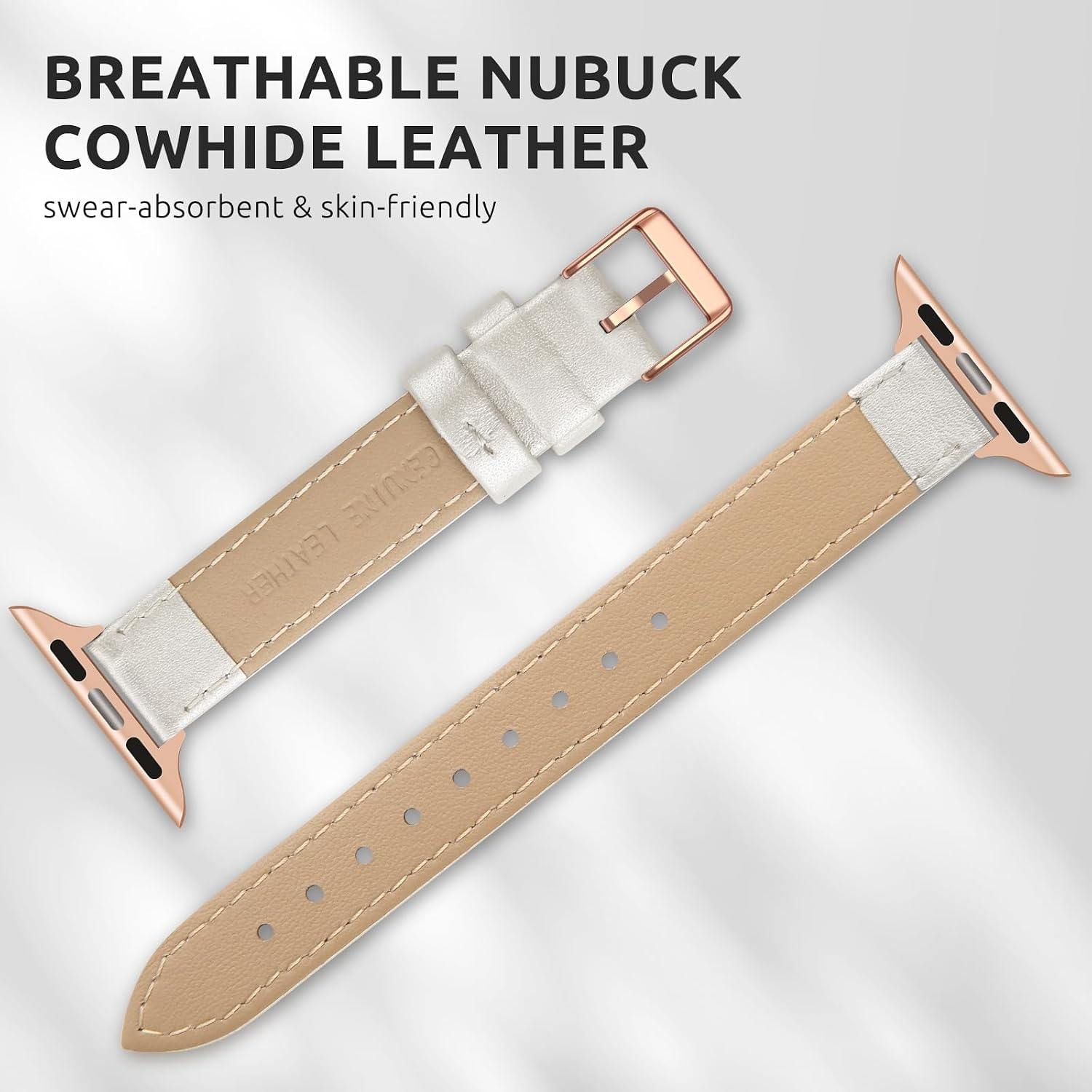 Thumbnail 4 de Tuocal Leather Strap for Apple Watch 38–42mm