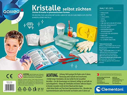 Detalle de Clementoni Galileo Lab – Kristalle selbst züchten