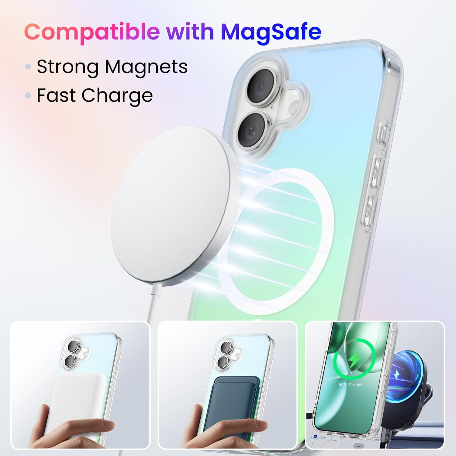 Thumbnail 3 de ORNARTO iPhone 17 MagSafe Case