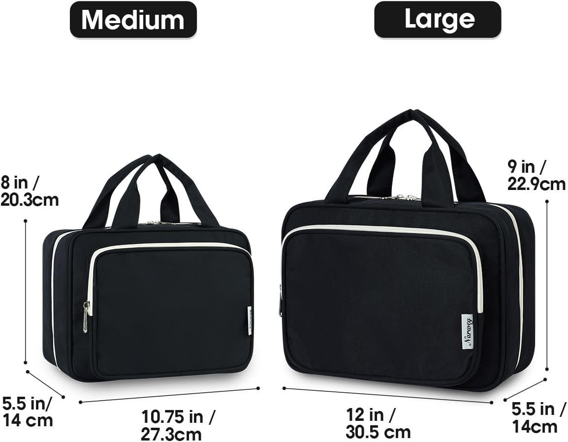 Detalle 2 de Narwey Large Hanging Travel Toiletry Bag 30.5cm