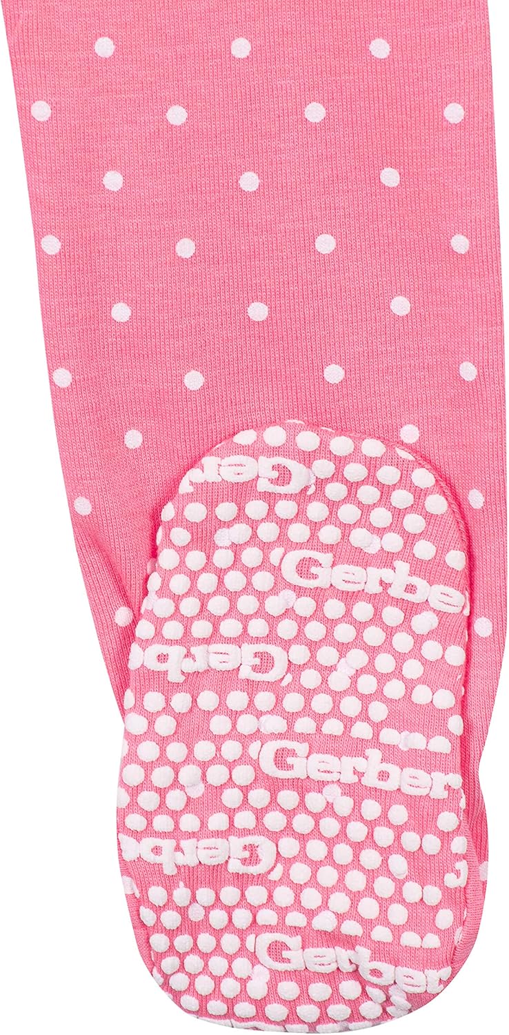 Detalle de Gerber Pigiama con piedi per bambina – confezione da 4 Unicorni Gatti Rosa, 12 mesi
