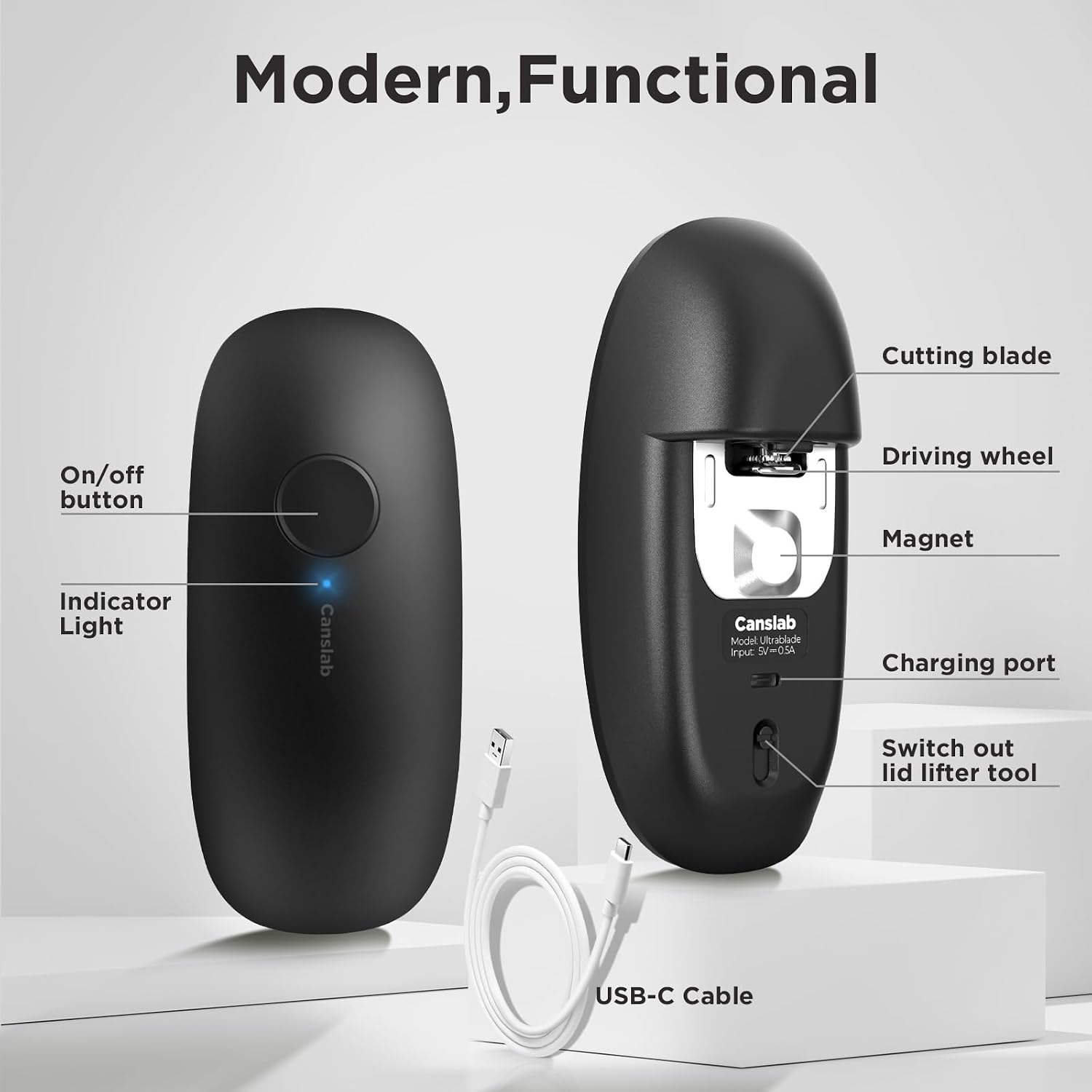 Thumbnail 6 de Canslab Ultrablade PRO rechargeable can opener