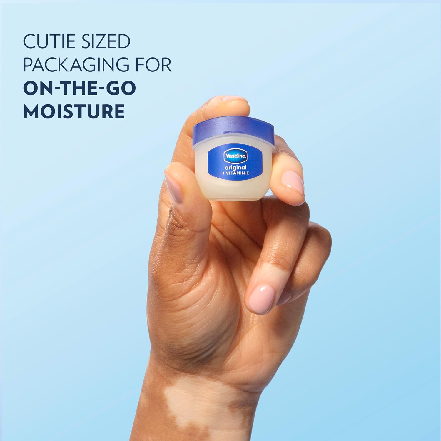 Detalle de Vaseline Lip Therapy Original Mini Lip Balm, 0.5 oz, 2 Count