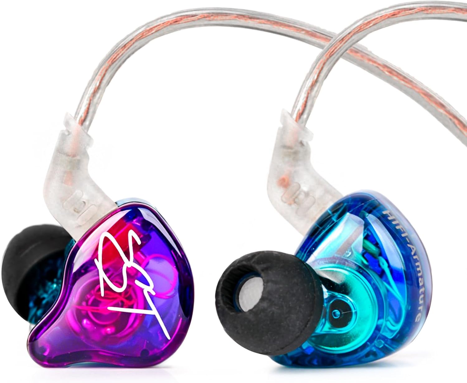 Detalle de YINYOO KZ-ZST Colorful Hybrid Banlance Armature In-Ear Earphones