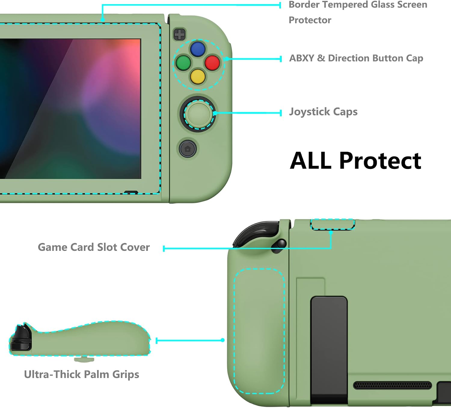 Thumbnail 4 de PlayVital ZealProtect Schutzhülle für Switch