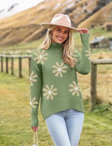 Thumbnail 1 de Pull Zeagoo col roulé femme hiver