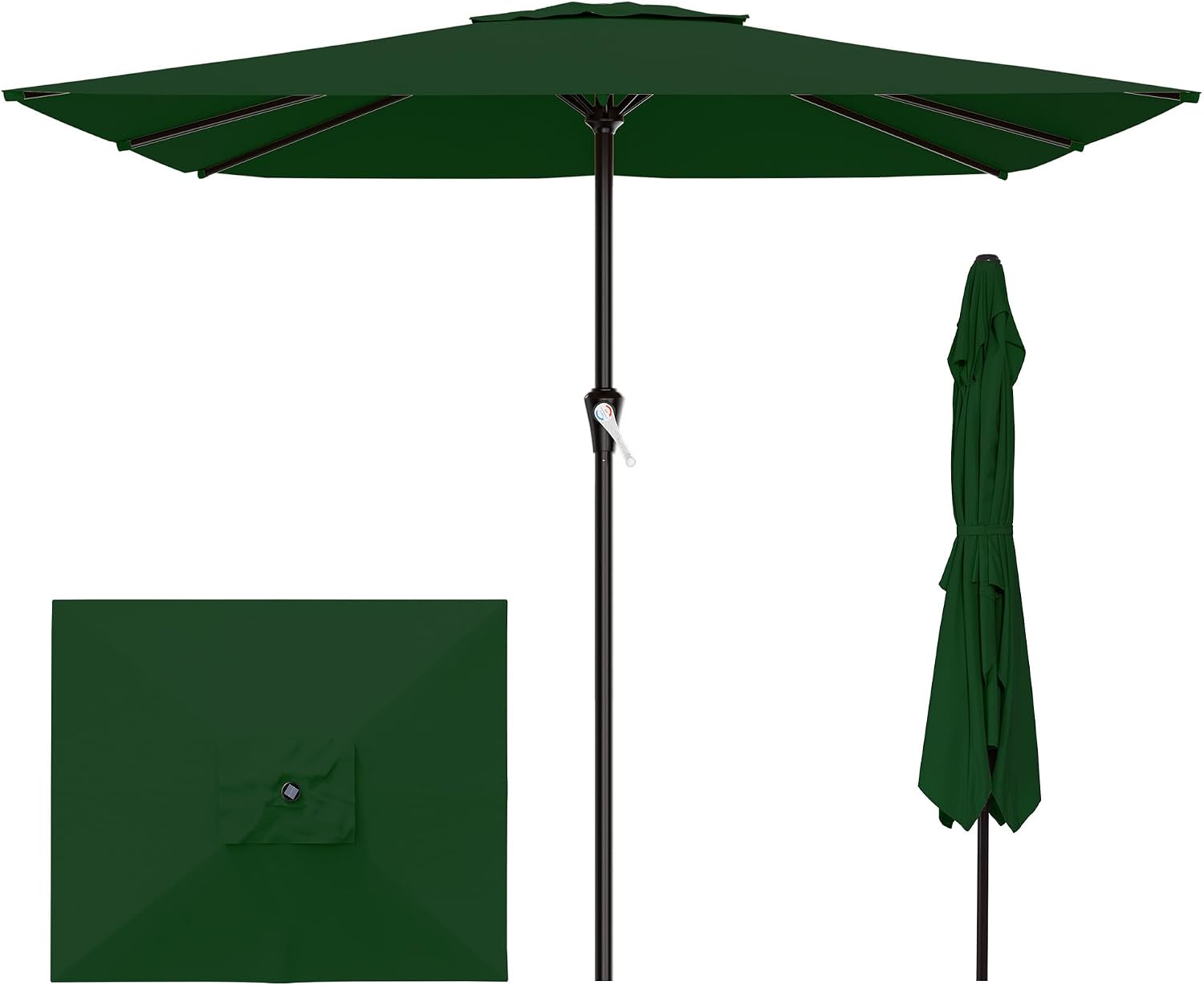 Detalle de AreShark Patio Umbrella, 8' x 10