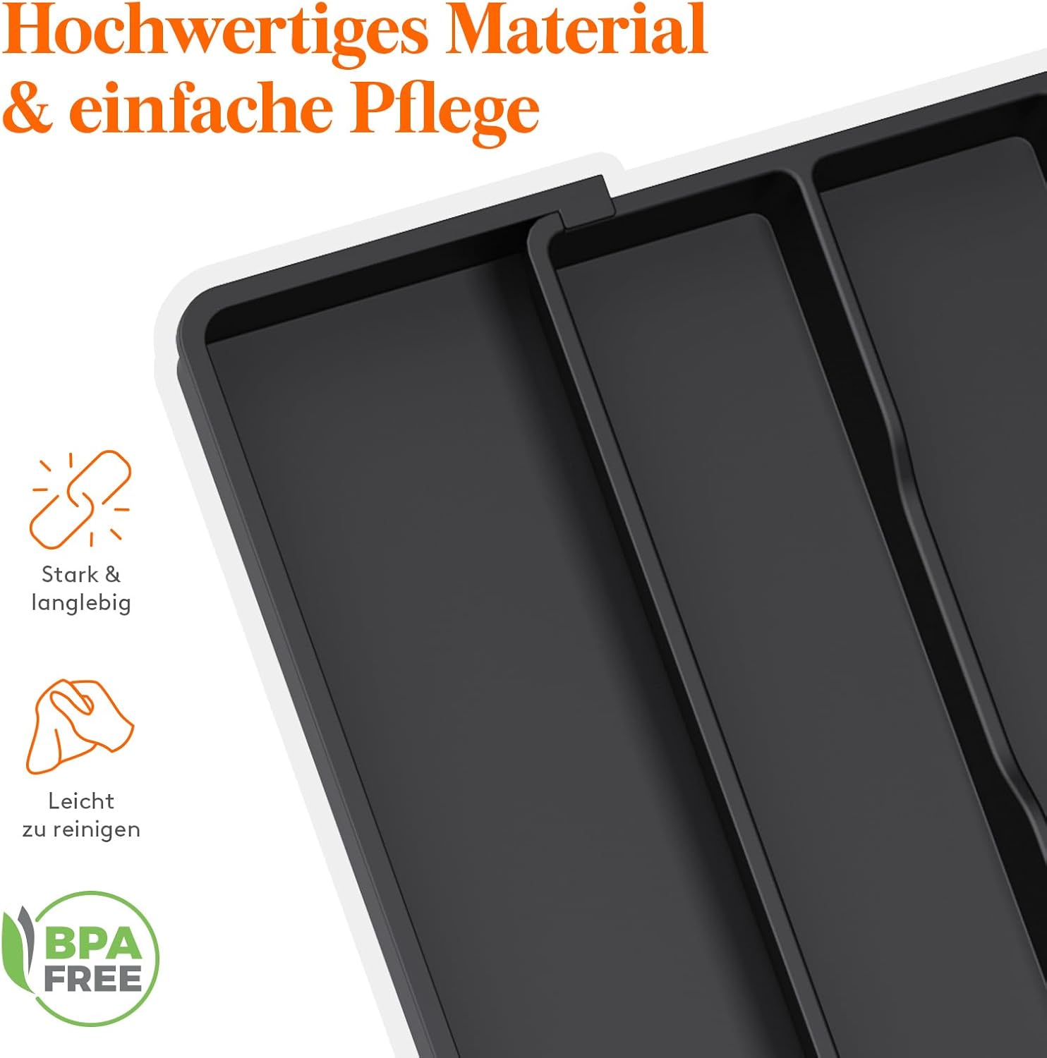 Thumbnail 5 de Lifewit Besteckkasten Schublade 57 cm