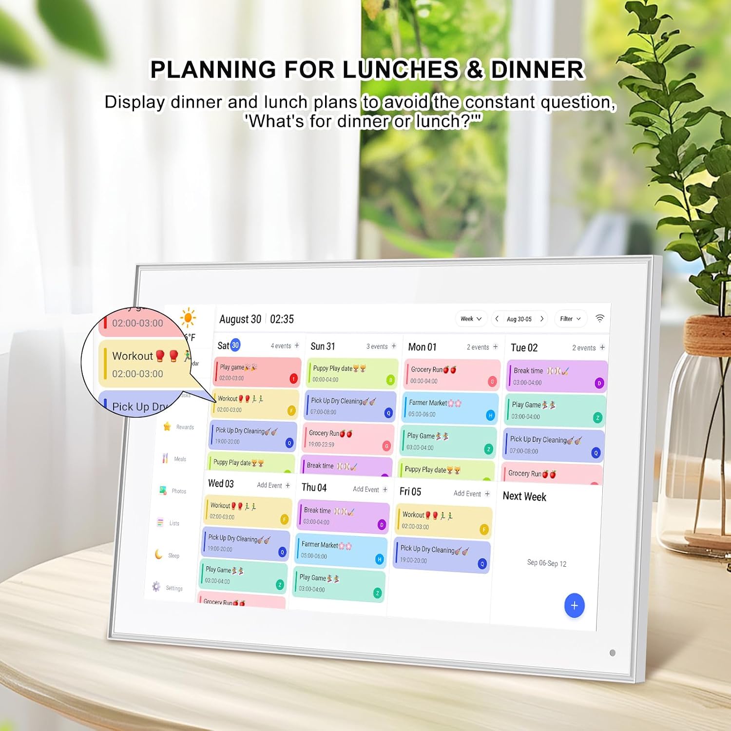 Thumbnail 3 de 15.6 inch Digital Photo Frame