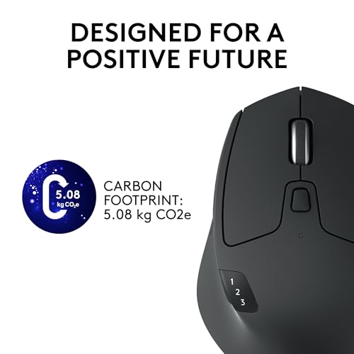 Thumbnail 10 de Logitech M720 Triathalon Full Size Multi-Device Wireless Mouse