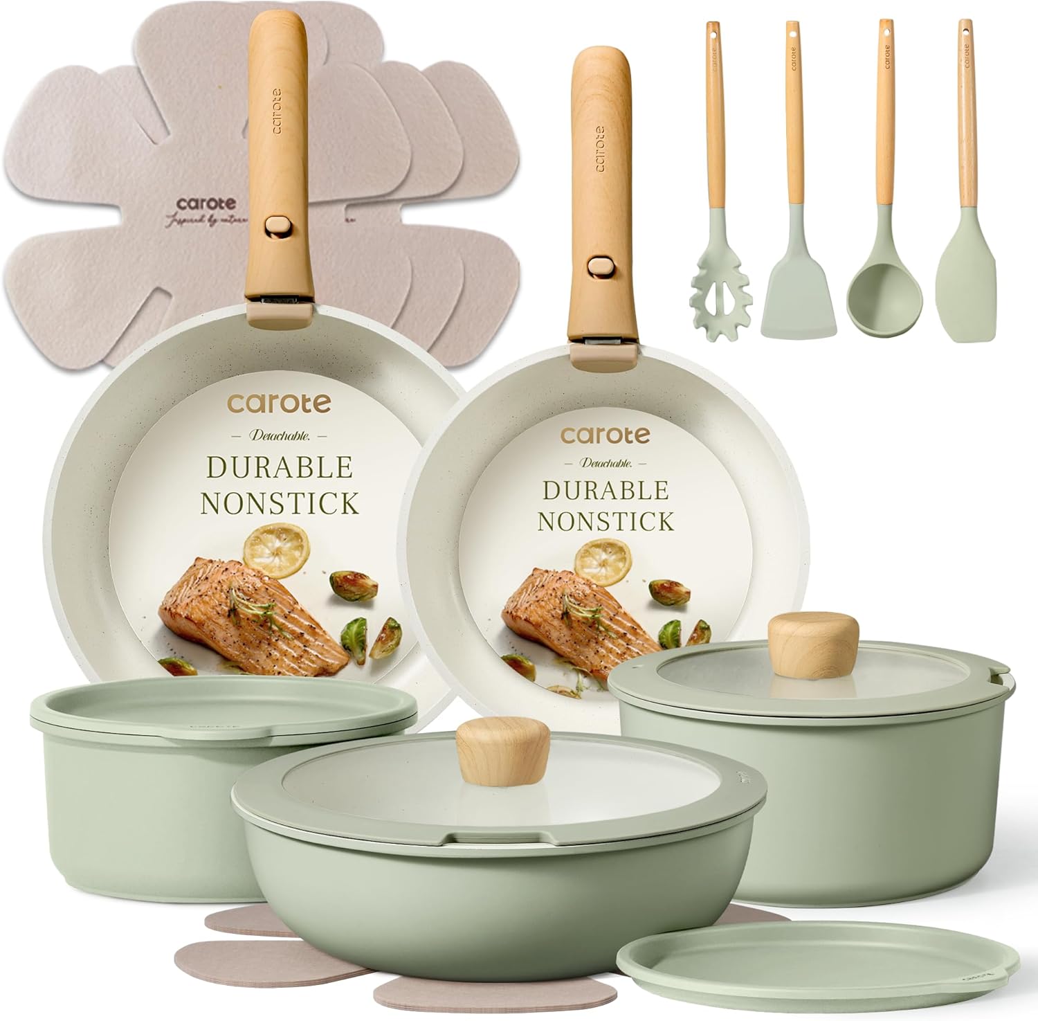 Detalle de CAROTE Pots and Pans Set 19pc