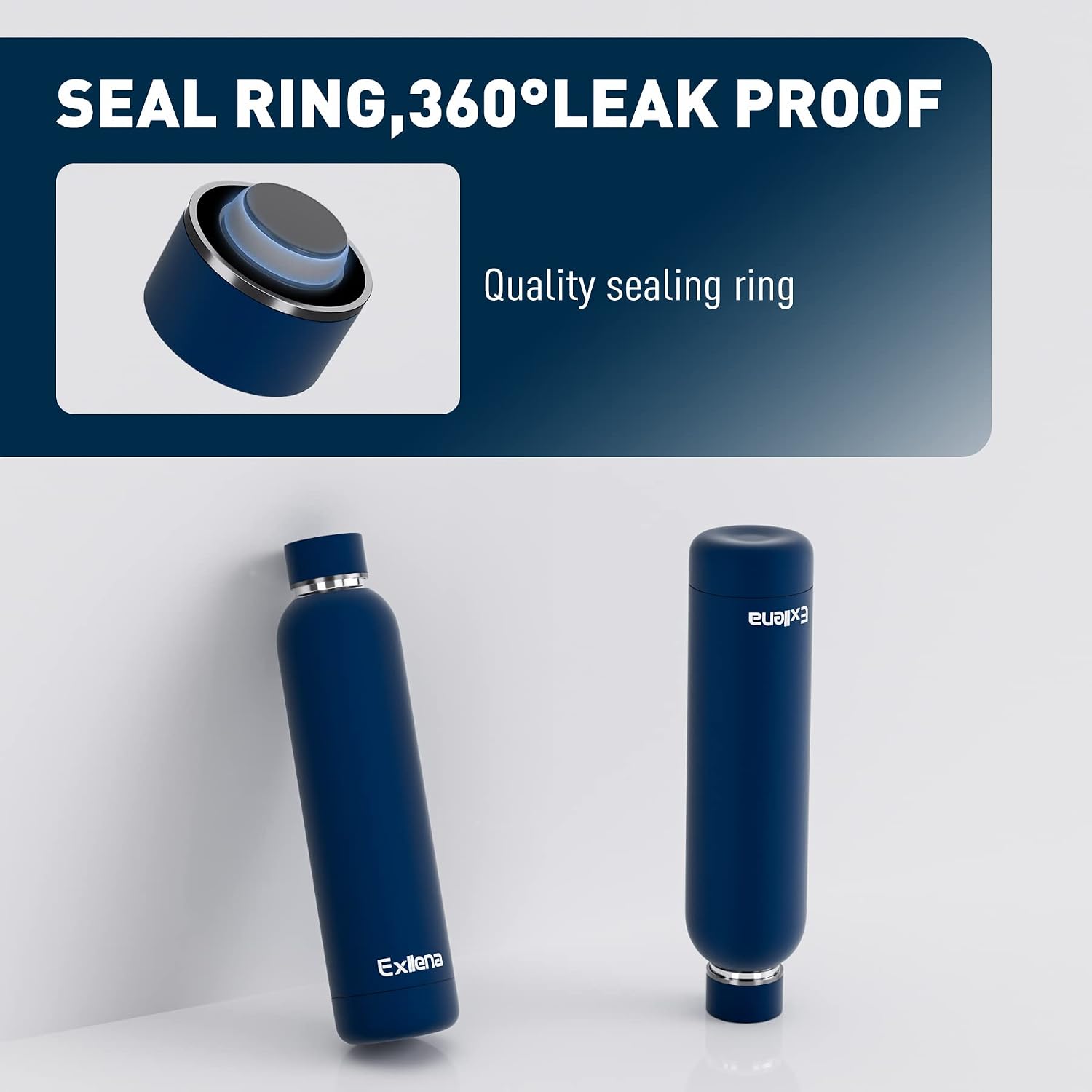 Thumbnail 4 de Exllena 750ml Insulated Bottle with Clip