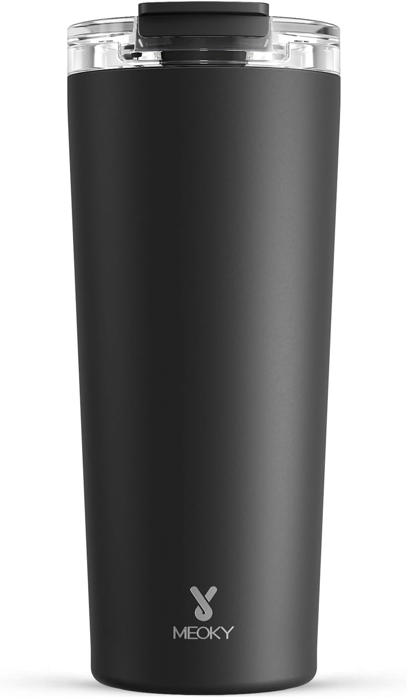 Detalle de Meoky 24 oz Travel Coffee Mug ⚡