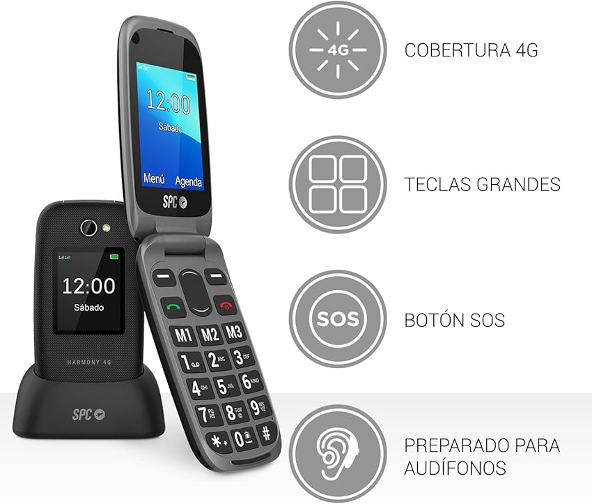 Thumbnail 2 de SPC Harmony 4G teléfono móvil 97,5 dB 📞