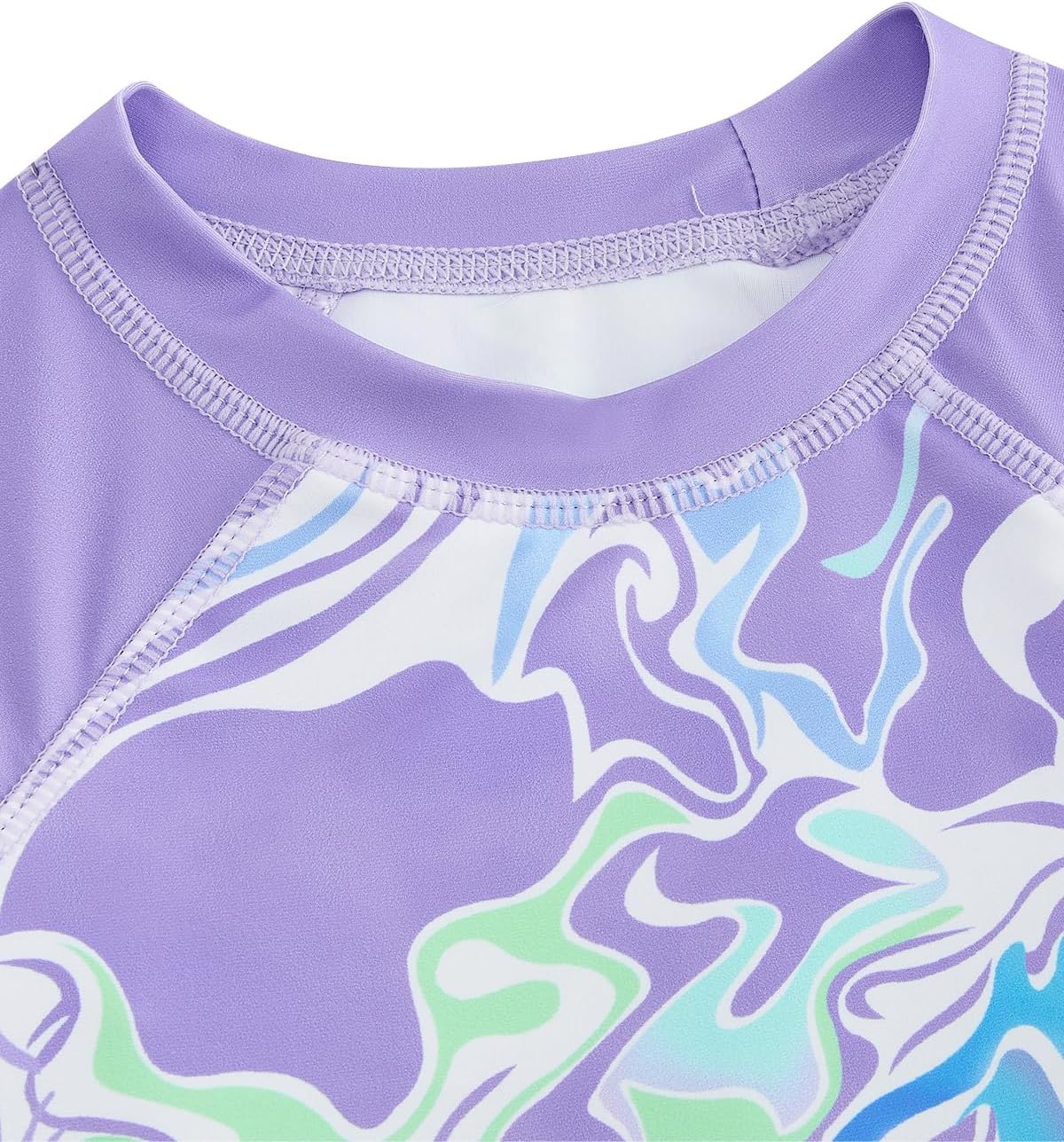 Thumbnail 1 de JiAmy Girls Two-Piece Long Sleeve UV Sun Protection Swimsuit (Age 3–9)