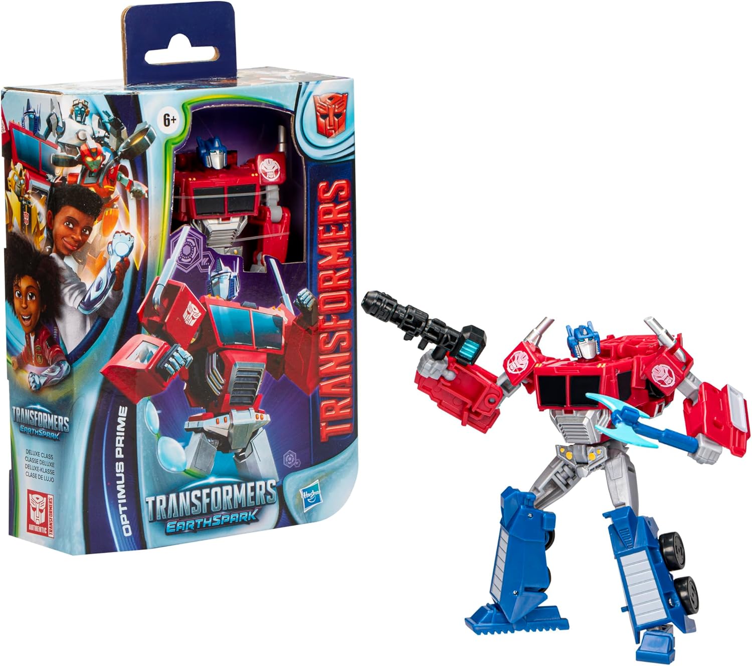Thumbnail 2 de Transformers EarthSpark Optimus Prime Figura Deluxe 🤖